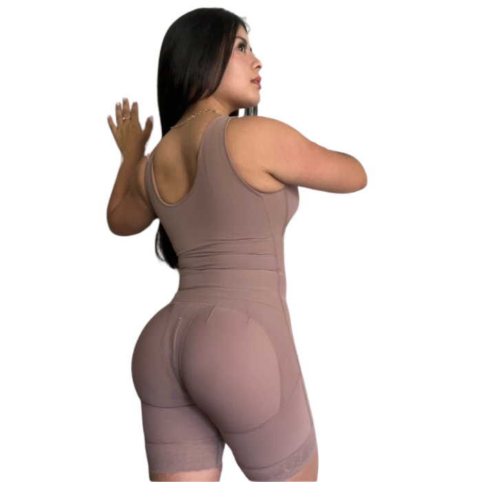 Faja postquirúrgica media pierna con brasier (Ref. 11375) - Imagen 2