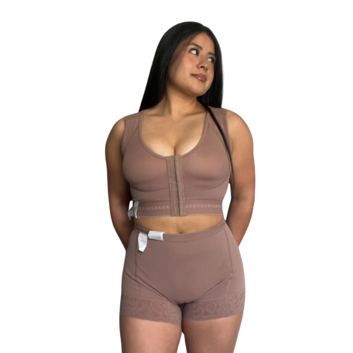 Panty faja con ultrarealce de glúteos y refuerzo abdominal ref:11348